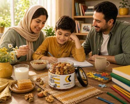معجون پنج مغز عسلی کنارستان 310 گرمی