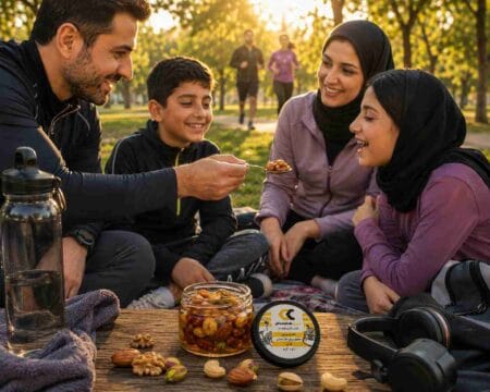 معجون پنجمغز عسلی کنارستان 150 گرمی
